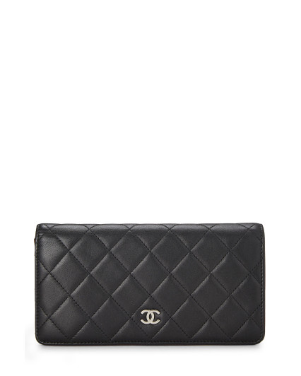 CHANEL BLACK QUILTED...