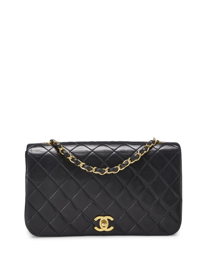 CHANEL BLACK QUILTED...