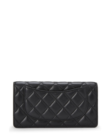 CHANEL BLACK QUILTED...