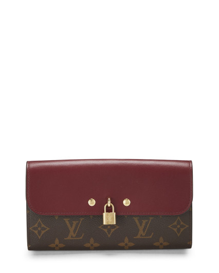 LOUIS VUITTON BURGUNDY...